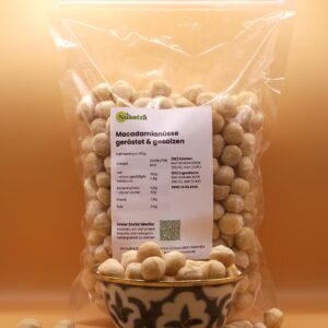 Macadamianüsse geröstet & gesalzen - 1kg