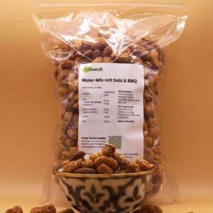 Nuss-Mix mit Salz & BBQ - 1kg